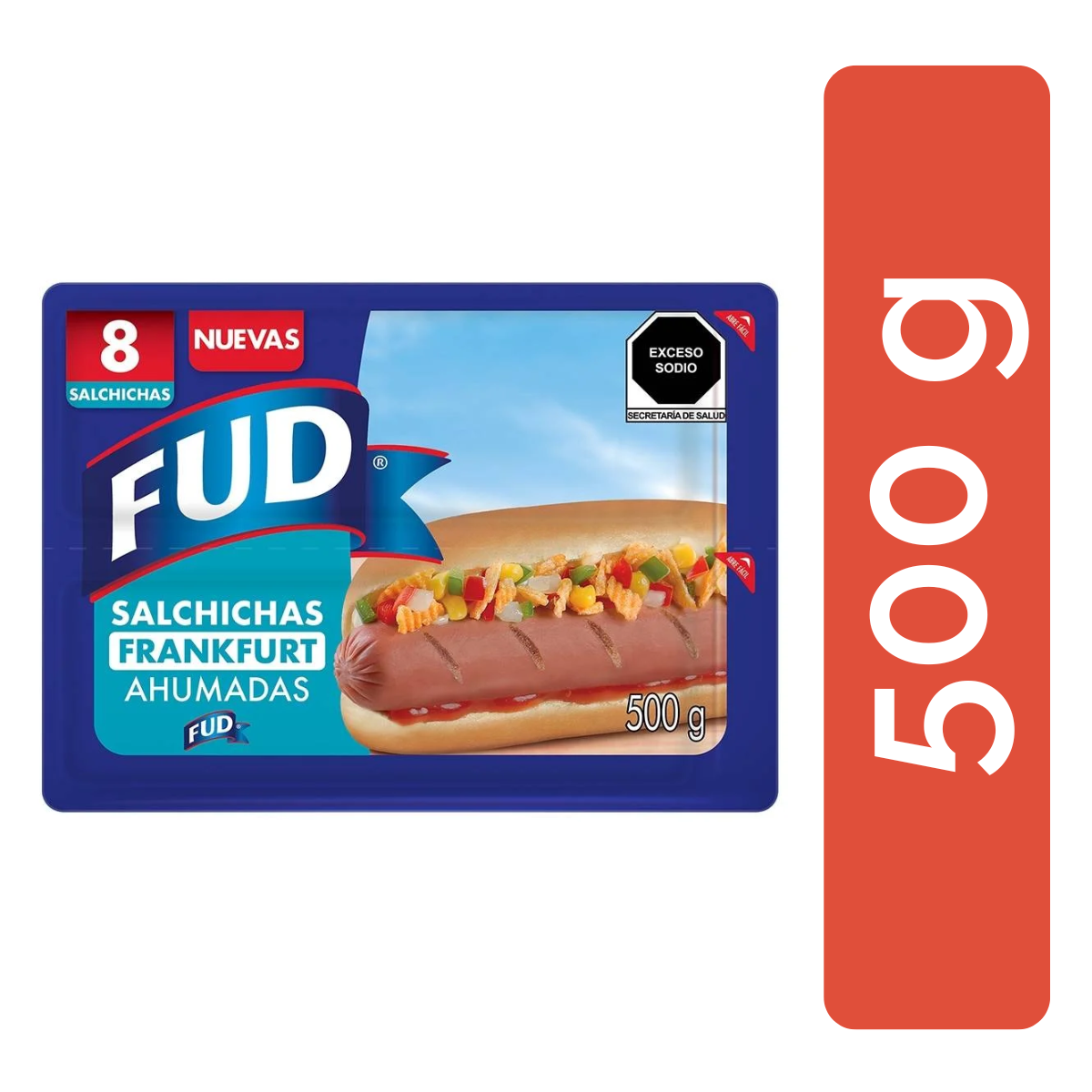 2404 | SALCHICHA FRANKFURT AHUMADA FUG 500G